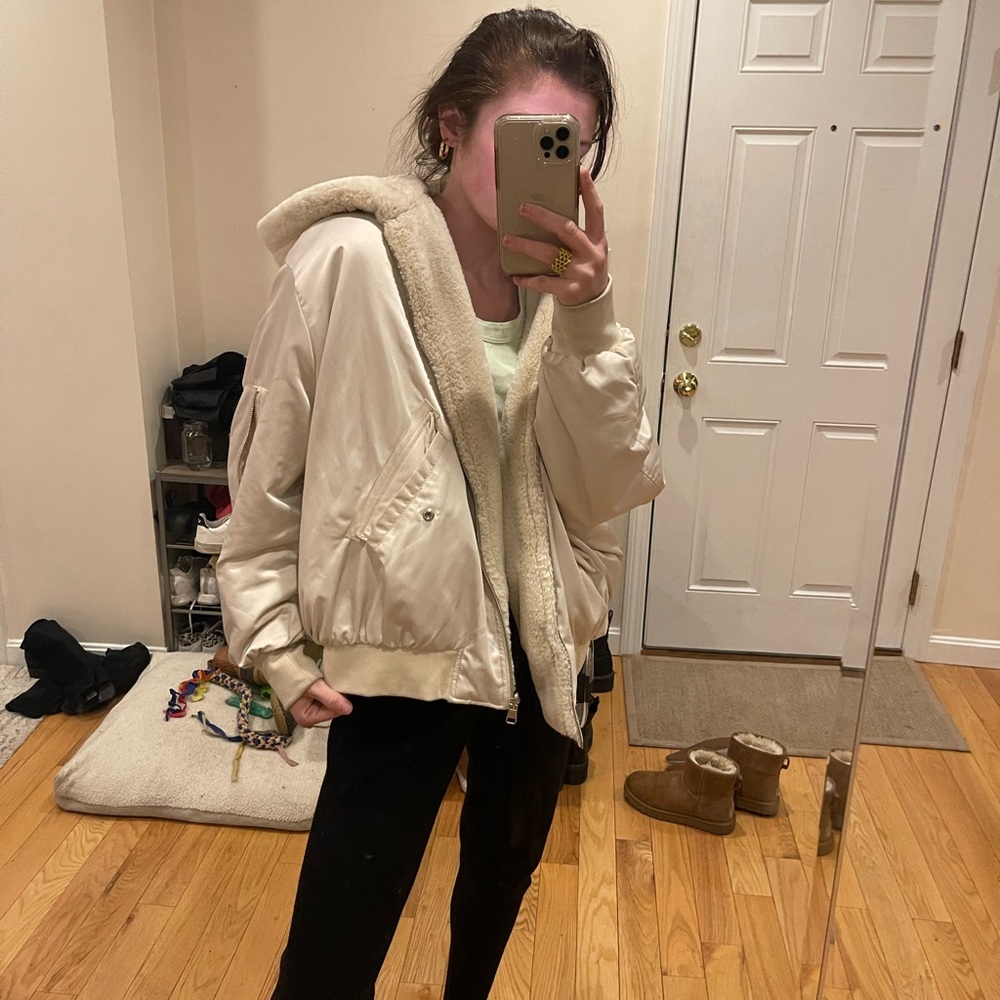 ZARA Furry Jacket